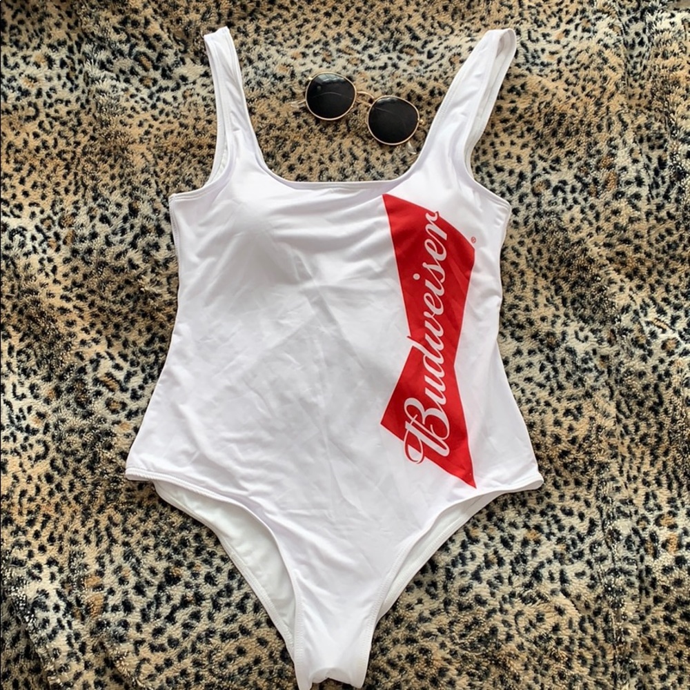 Vintage Budweiser Bathing Suit